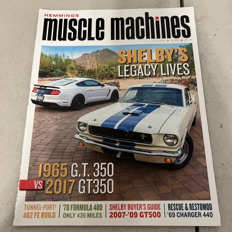 Hemmings Muscle Machines Mag. Jul / 2023 Vol.20 Issue 10 # 239 / F10B