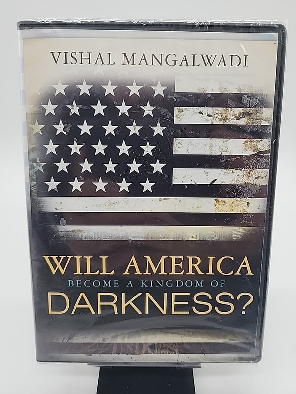Will America Become a Kingdom of Darkness? Vishal Mangalwadi NEW Sealed 2 DVD