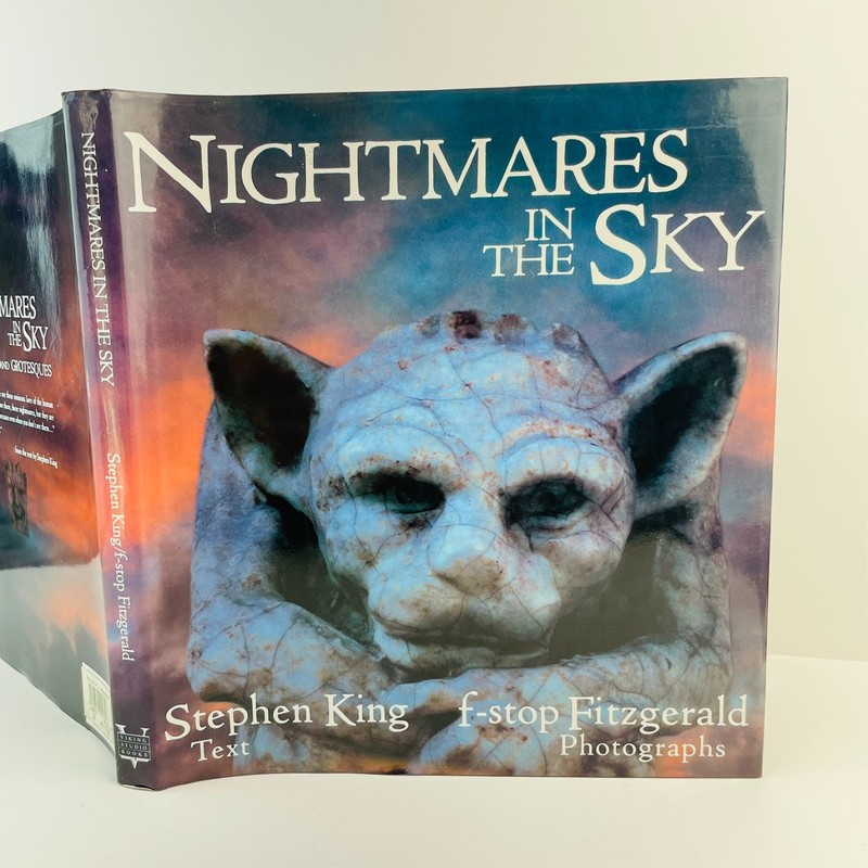 Nightmares in the Sky by Stephen King Hardcover DJ 1988 Horror