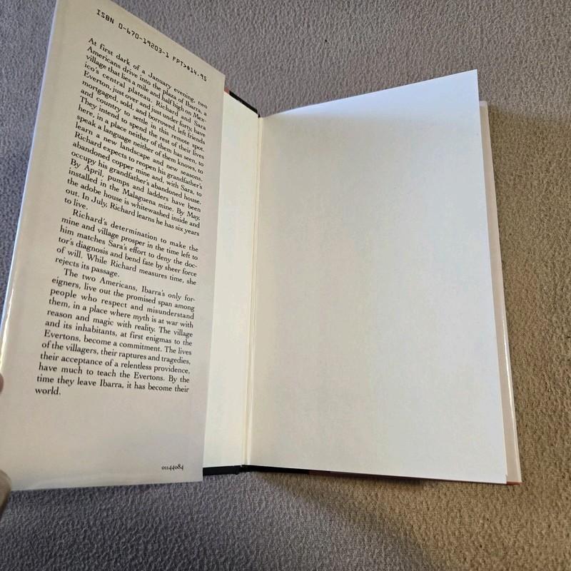 Stones For Ibarra, Harriet Doerr, 1st Edition/3rd Printing, 1984, HC/DJ, LN gallery