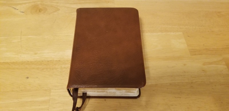 1977 LDS Quad Scriptures Holy Bible Book of Mormon Brown Leather Tabs 7” x 5” gallery