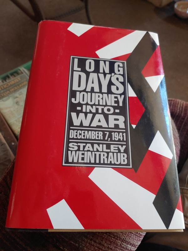 Long Days Journey Into War by Stanley Weintraub HB DJ VG