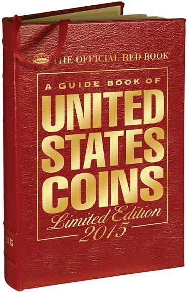 The Official Red Book Guide United States US Coins 2015 Leather Limited Edition