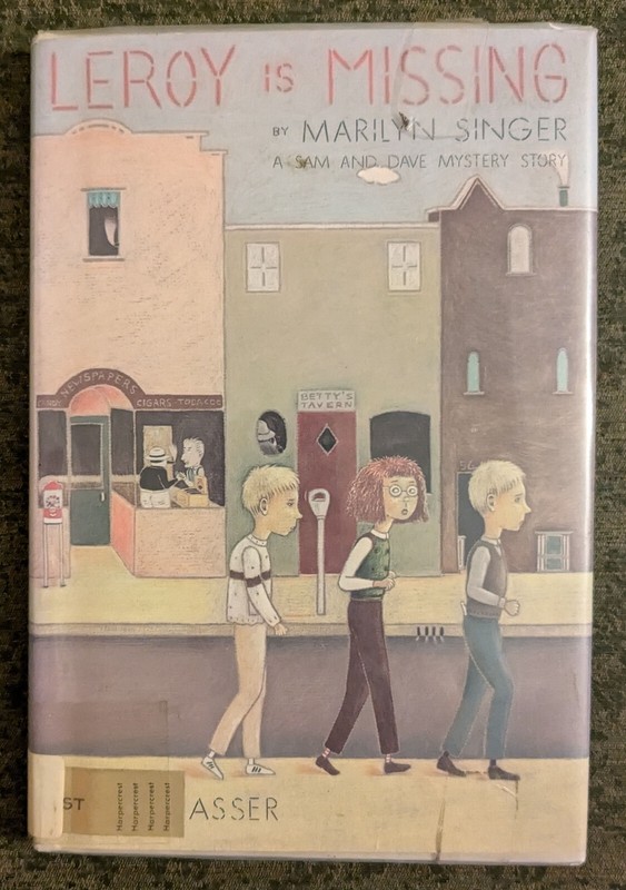 Leroy is Missing by Marilyn Singer – hardcover book – 1984 – 1st edition