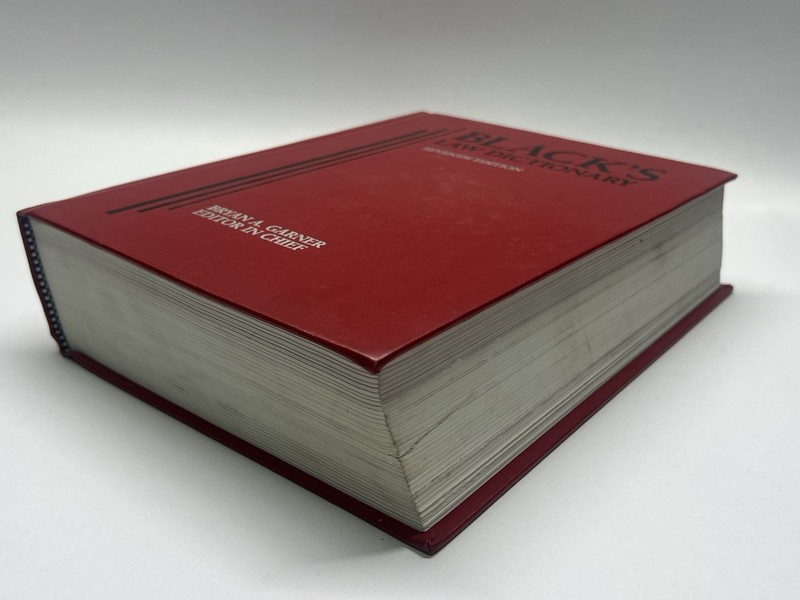 Black's Law Dictionary 7th Edition - Hardcover By Garner, Bryan A. - EUC gallery