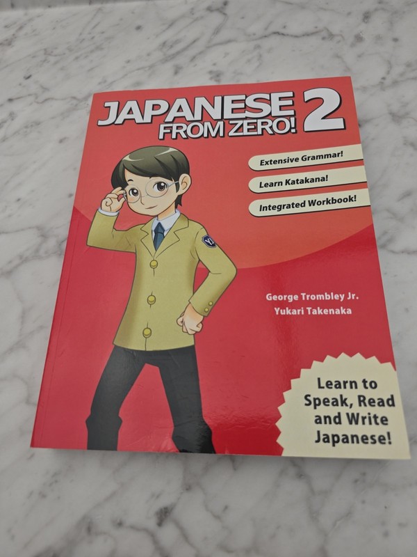 Japanese From Zero 2 5th Edition Paperback Clean Pages 2015