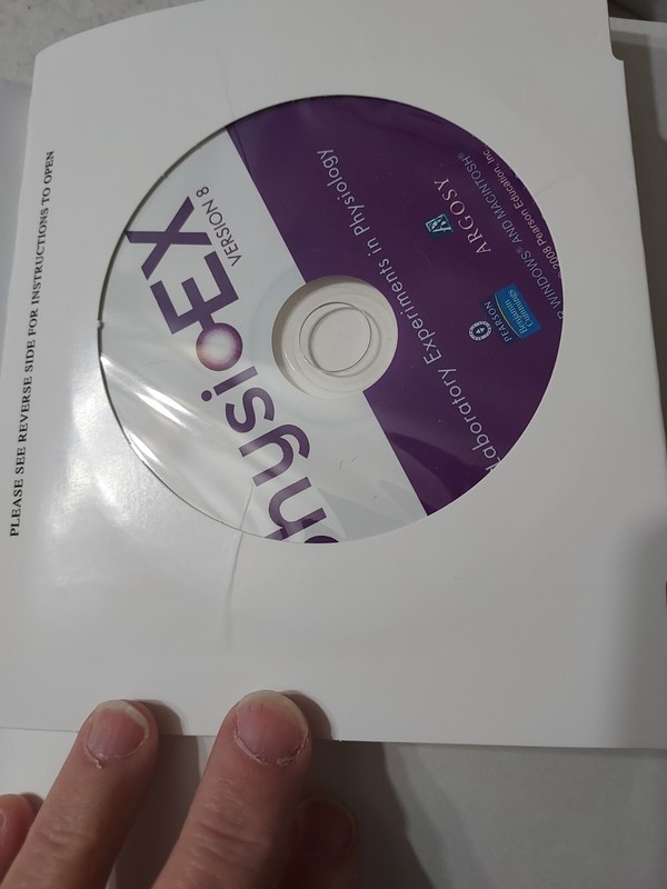 PhysioEx 8. 0 for Human Physiology: Lab. Simulations in Physiology (2009) BL7C gallery
