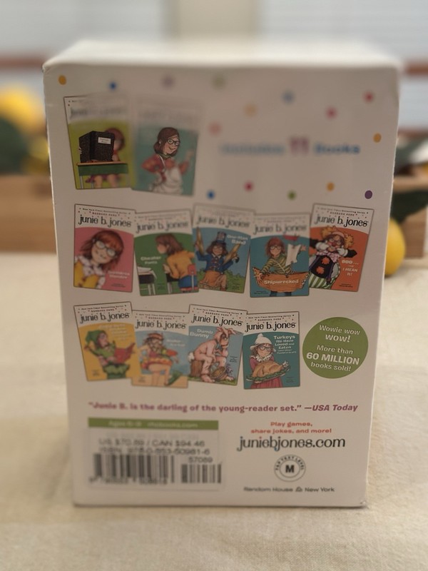 Junie B. Jones Complete First Grade Collection Box Set - #18-28 NEW IN BOX gallery