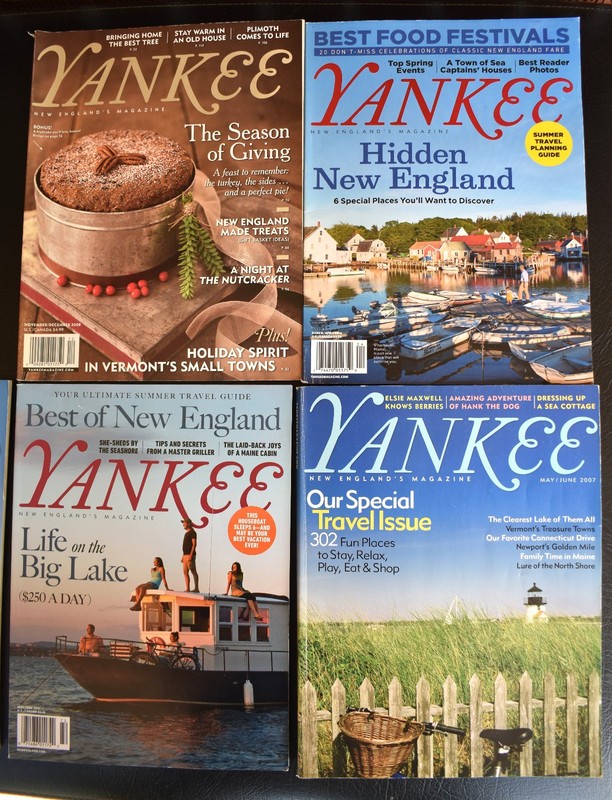 Yankee New England's Magazine 11 Issues 2007 to 2017 gallery