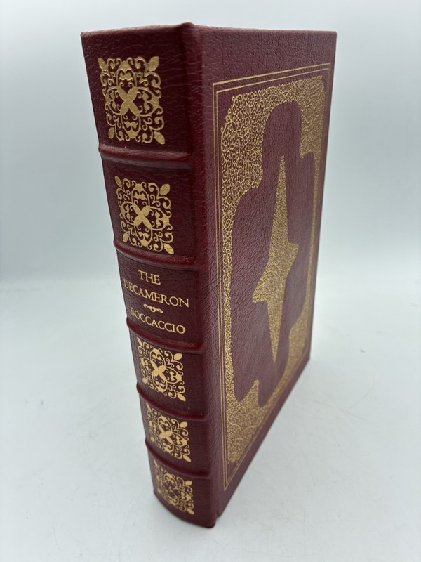 Easton Press – The Decameron Giovanni Boccaccio Leather Bound Gold Gilt