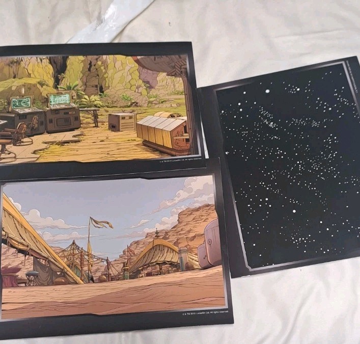 STAR WARS Magnetic Play Set The Rise of Skywalker Book, 6 Cards, 18 Characters gallery