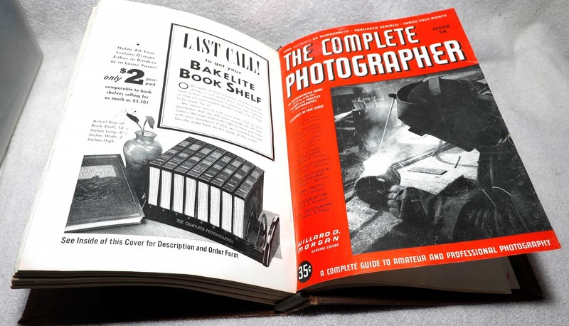 Leather-bound full collection: The Complete Photographer. Issues 1 through 54. gallery