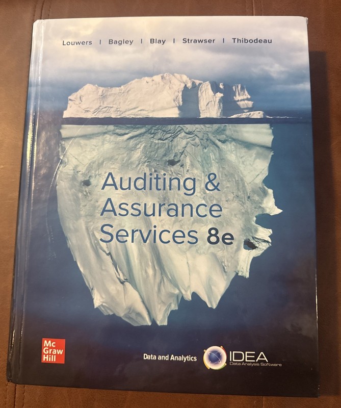Auditing & Assurance Services – Hardcover, by Louwers Timothy J. – Very Good