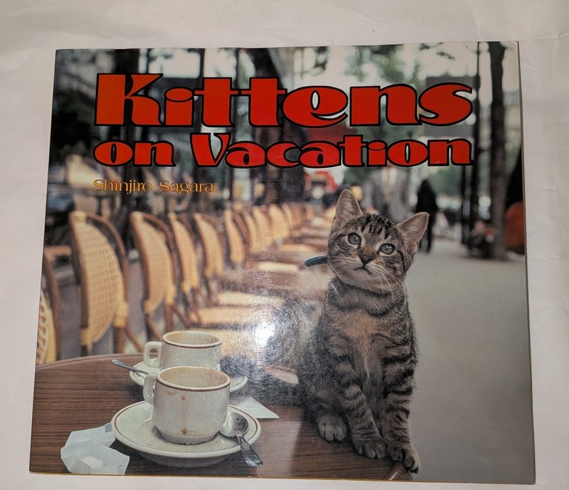 Kittens On Vacation by Shinjiro Sagara (1990, Trade Paperback)