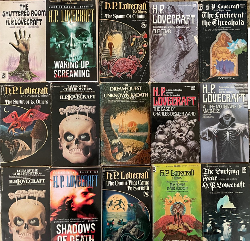 H. P. Lovecraft (Vintage Paperback) 14 Book Collection