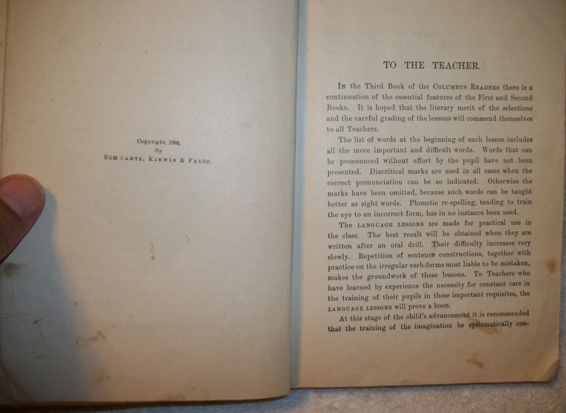 Columbus series: third reading book by W.T. Vlymen, Ph. D. 1899 gallery
