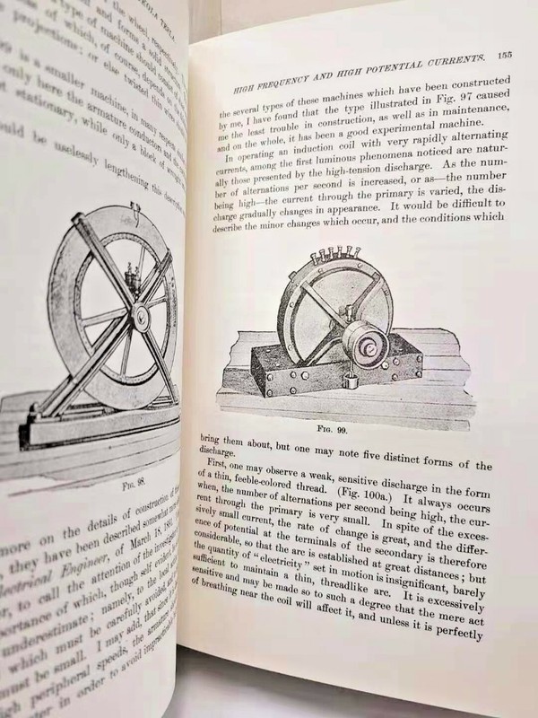 THE INVENTIONS, RESEARCHES AND WRITINGS OF NIKOLA TESLA Leather Bound SEALED NEW gallery