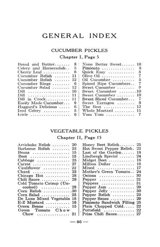 1931 Best Pickle Recipes Cook Book 47 Pages gallery