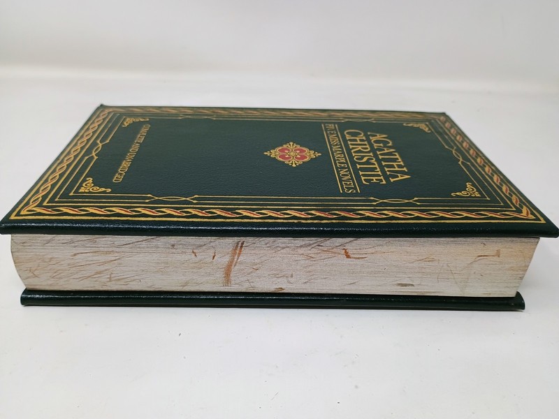 Chatham River Press AGATHA CHRISTIE 5 MISS MARPLE Novels 1984 Bonded Leather gallery