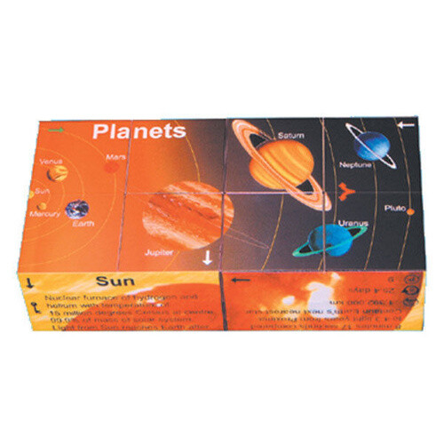 ZOOBOOKOO SOLAR SYSTEM Educational KIDS CUBE BOOK Homeschool ASTRONOMY Planets