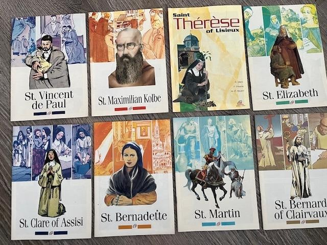 8 Hard-to-Find Comic Books of Saints. Pauline Books & Media 1995