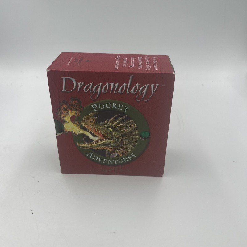Dragonology: Pocket Adventures by Ernest Drake Hardcover Books Set Of 4 Complete