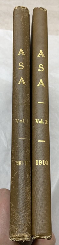 Vtg Agronomy Journals Volumes 1&2 By American Society of Agronomy 1907-09 & 1910