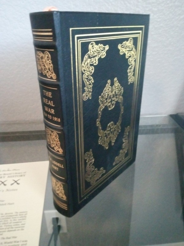 The Real War, 1914 to 1918 by B H Liddell Hart Easton Press Leather