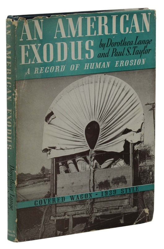 An American Exodus ~ DOROTHEA LANGE ~ First Edition 1st ~ 1939 ~ Roth 101