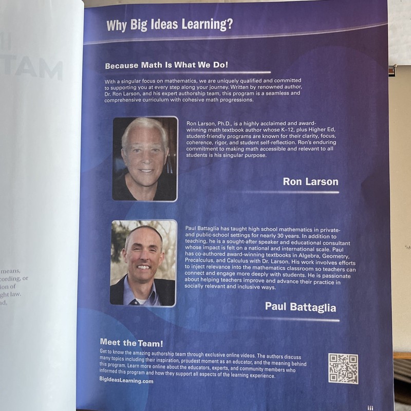 Integrated Mathematics Concepts & Connecting For California II, 2027 Edition gallery