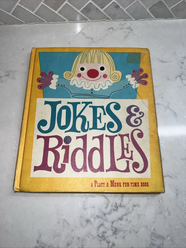 Jokes & Riddles by George L. Carlson Platt & Munk 1959 Hardcover