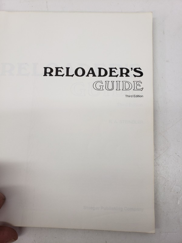 Reloader's Guide Paperback R. A. Steindler 1975 gallery