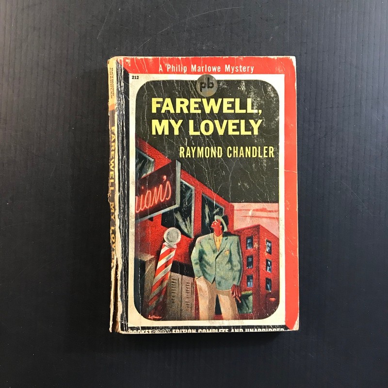 Farewell, My Lovely Raymond Chandler 1943 Pocket Book Edition Mystery