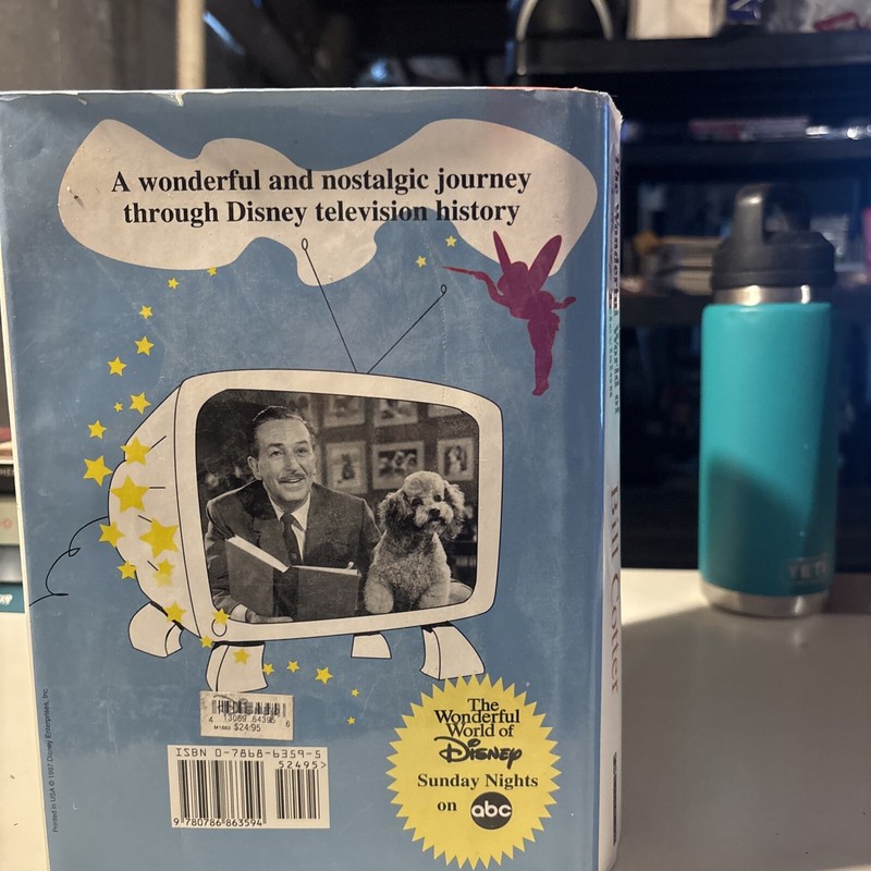Wonderful World of Disney Television Complete History by Bill Cotter HC 1997 gallery