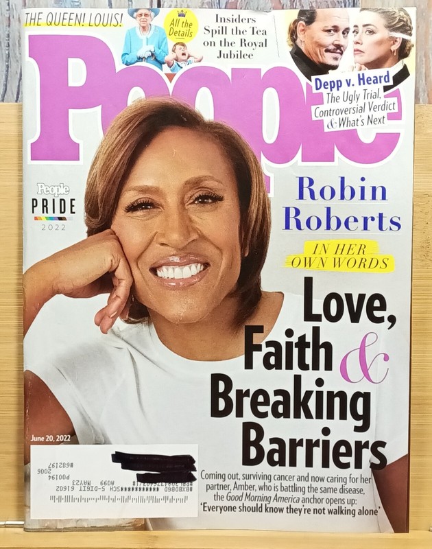 People Magazine June 20, 2022 Issue Featuring Robin Roberts Cover Story