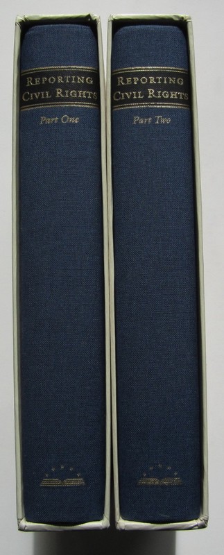 Reporting Civil Rights Part One & Two with Slipcases Library of America
