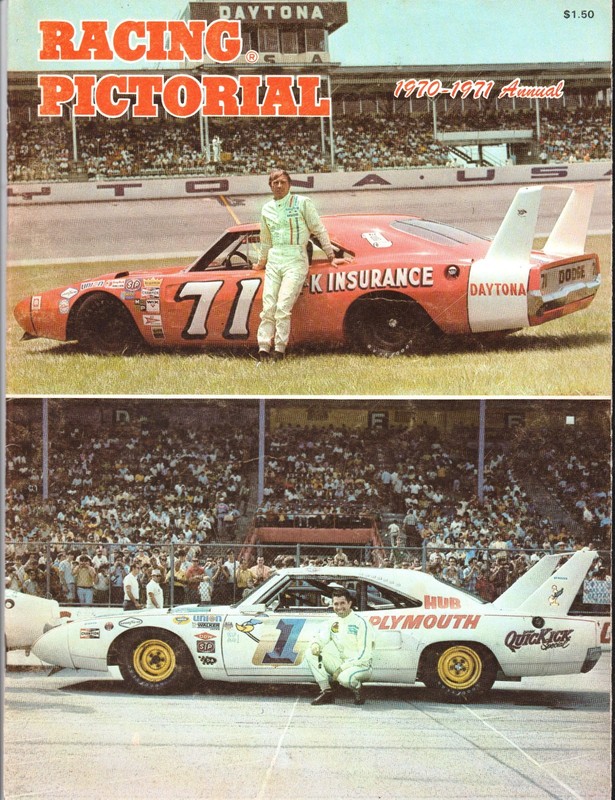 1970 – 71 NASCAR / USAC Racing Pictorial – Rare, Hard to Find – Free Shipping
