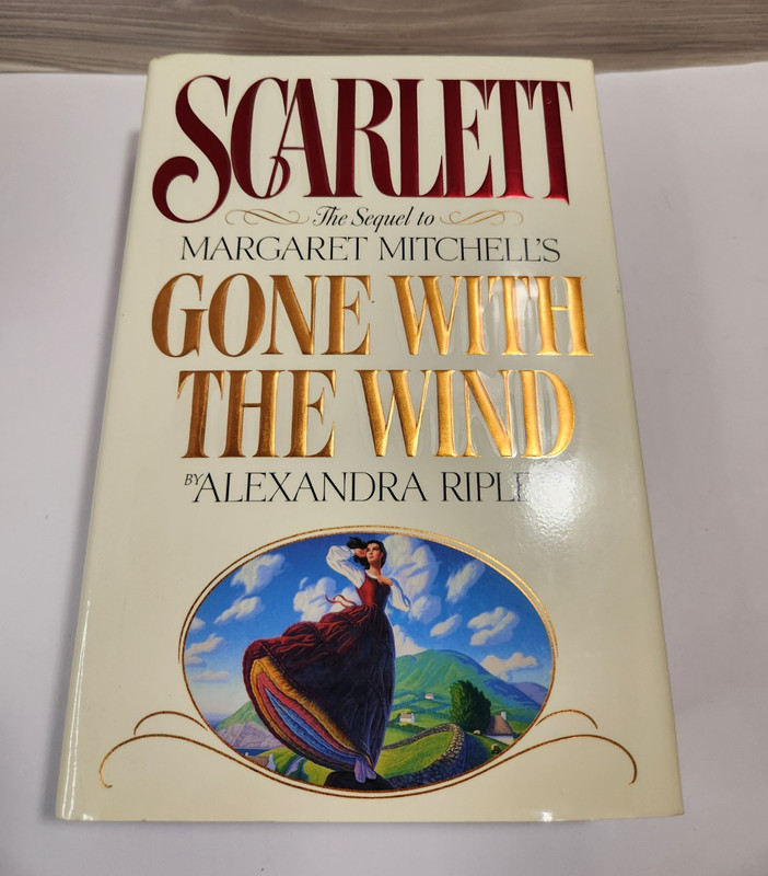 Scarlett by Alexandra Ripley Hardcover 1991 1st Edition Warner Books DJ