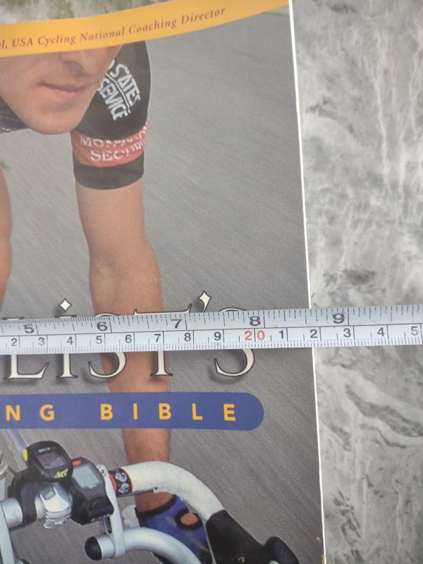 1996 The Cyclist's Training Bible 2nd Edition Joe Friel Serious Bikers 266 Pages gallery