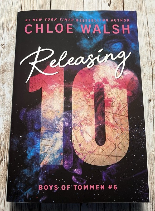 Releasing 10 by Chloe Walsh Boys of Tommen #6 Ombre Spine Deluxe Edition