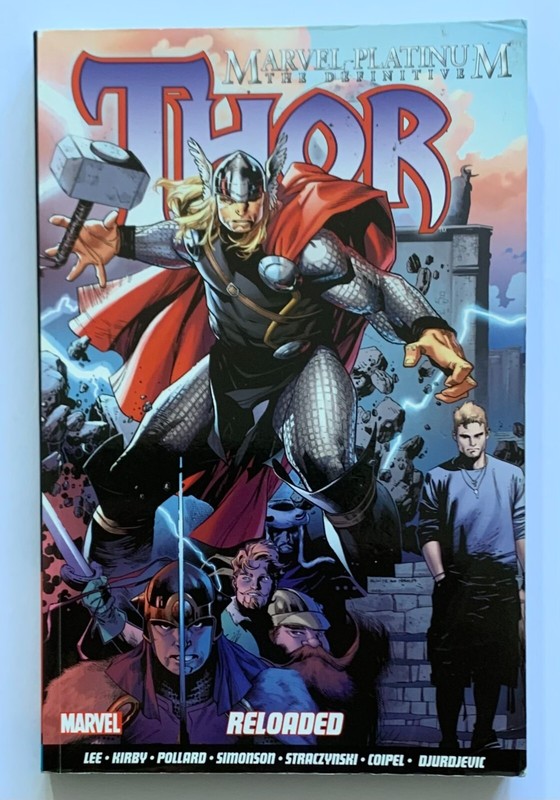 Thor Reloaded The Definitive GN, TPB (UK 2013) FN+ Marvel Platinum. 296 pages.