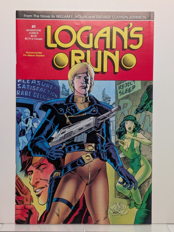 Logans Run #1-6 | Complete Run | Adventure Comics 1990 gallery
