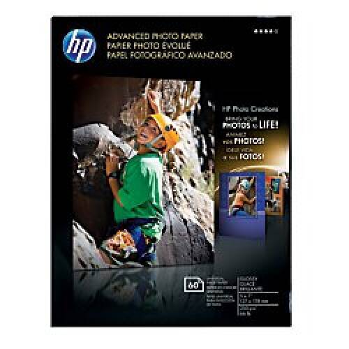 HEWLETT PACKARD HP Advanced Gloss Photo Paper 5 x 7 in – VERY GOOD