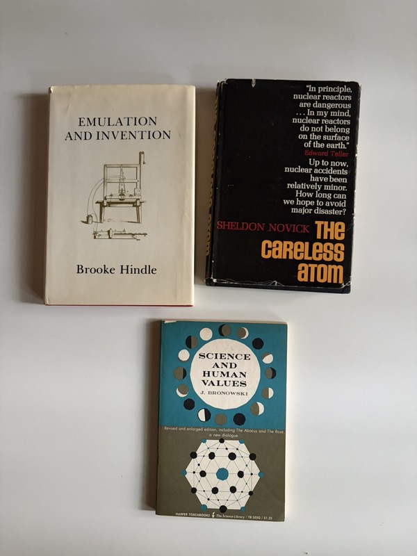 Vintage Scientific Ethics Book Lot HC/DJ Bronowski Novick Hindle Physics Atomic