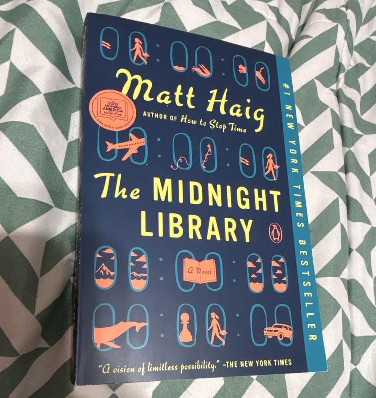 Matt Haig The Midnight Library Paperback 2020 Penguin Fiction Novel