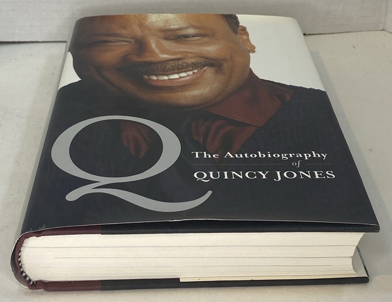 Q The Autobiography of Quincy Jones SIGNED 2001 hcdj 1st ed inscribed to XM boss gallery