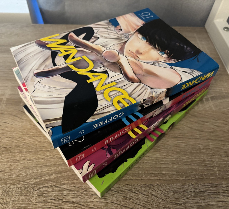 WANDANCE Manga English Volumes #1-4