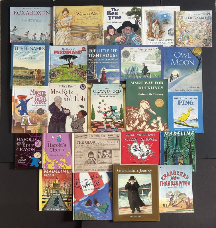 Lot 24 Five In A Row FIAR Volume 1 2 3 4 Classroom Homeschool Curriculum Picture