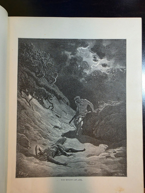 1880 Bible Gallery, Illustrated By Gustave Dore, Cassell Publishing -Folio Sized gallery