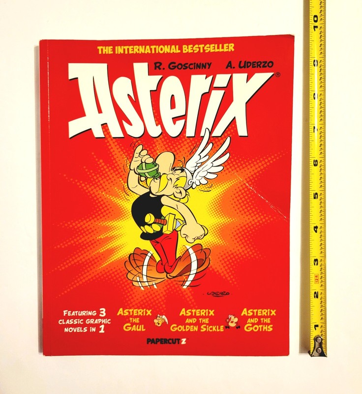 ASTERIX Volume 1 One Graphic Novels Paperback Book Papercutz Goscinny Uderzo gallery